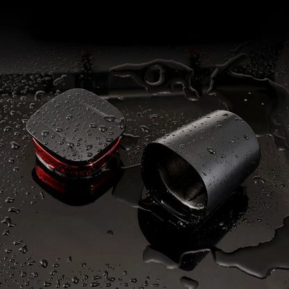 Universal Car Ashtray Portable Automatic Multi-function Button Open Lid Ashtray with LED Light Metal Liner for Car