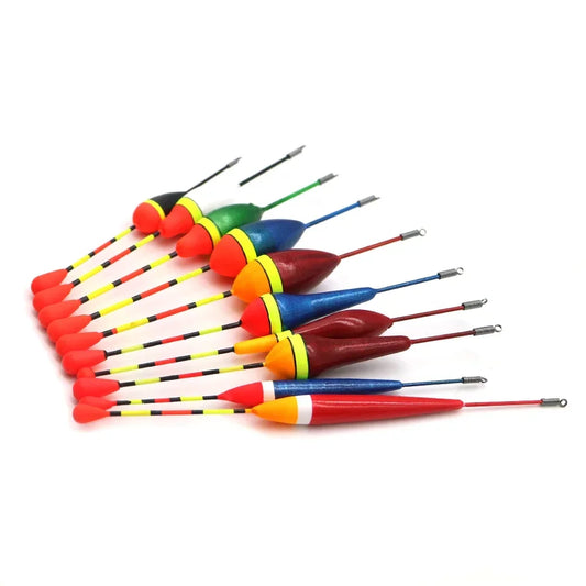 Fishing Floats Set Buoy Bobber Fishing Light Stick Floats Fluctuate Mix Size Color float buoy For Fishing Accessories