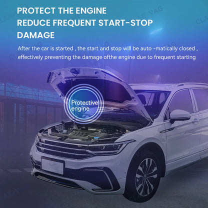 Car Accesorries For Smart 453 451 Automatic Stop Start Engine System Off Device Control Sensor Plug Cancel Cable