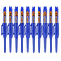 10PCS 45mm Tip Waterproof Long Head Marker Pen Quick-Dry Ink for Woodworking Construction, Deep Hole Non-Toxic Black Red Blue