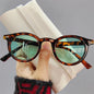 New Round Women Sunglasses Classic Round Frame Fashion Brand Designer Black Driving Sun Glasses Female Shades