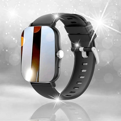 +3pc Square Smart Watch Women Men Smartwatch Touch Dial Calls Music Smartclock For Android IOS Fitness Tracker Sport Smart-watch