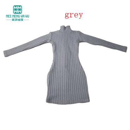 BJD Doll Clothes 60cm 1/3 SD DD Ball joint doll accessories Stylish turtleneck sweater dress girl gift