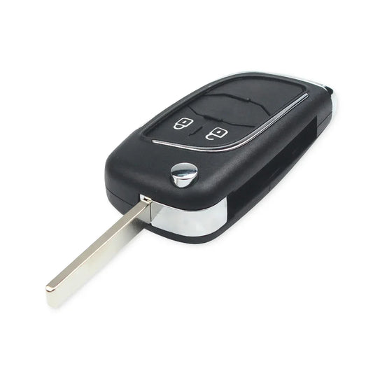 Dandkey Flip Remote Car Key Shell Case For Chevrolet Cruze Epica Lova Camaro Impala For Opel Astra J Corsa E Insignia Zafira C