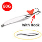 1PC Spinner Spoon Metal Lures 5g 10g 15g 20g 25g 30g 40g 60g 90g Treble Hook Artificial Bait for Bass Trout Pesca Fishing Tackle