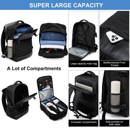 ryanair 40x20x25 and easyjet 45x36x20 Cabin Bag Travel Backpack unisex Laptop Backpack outdoor travel backpack Student.School
