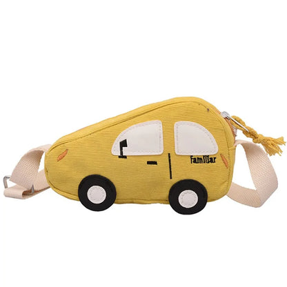 2024 Fashion Mini Crossbody Bag Packet Children Baby Boys Girls Car Shoulder Bag Handbags Cartoon Mini Coin Purse