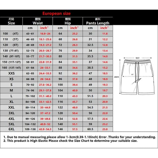 Funny Animals Graphic Beach Shorts Fashion Summer Street Unisex 3D Printed Swim Trunks Casual Beach Vacation Kids Short Pants