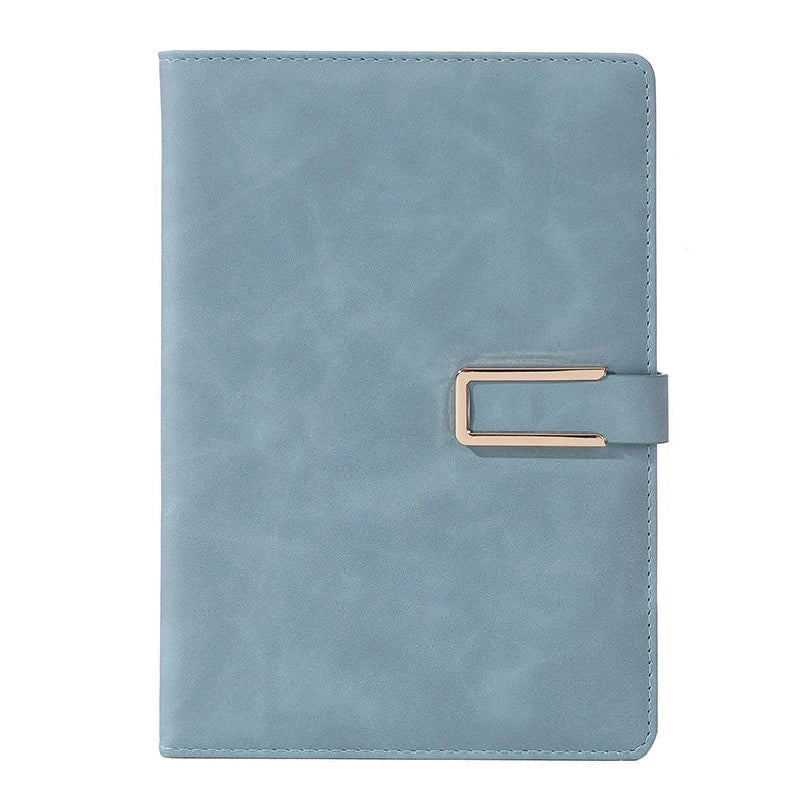 Engraved notebook pen Set Custom Logo Notepad Thick Business Office Stationery Leather Diary Text Personalized gift for Teacher