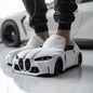 2025 New For BMW Porsche racing plush slippers toy Cotton Shoes Warm Home Plush Shoes Car Slippersr