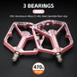 WEST BIKING MTB Cycling Pedals Sealed Bearing Ultralight Aluminum Alloy Footboard Anti-Slip Bicycle Platform Pedals Bike Parts