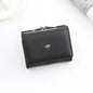 New Fashion Purse Female Short Version of Students Fresh Folding Mini Metal Wallet Cute Purse Lady Coin Purse for Female Lovely
