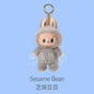 Genuine Spot Goods Pop Mart Labubu Heartbeat Macarons Vinyl Blind Box Plush V2 Toy For Kids Christmas Gift