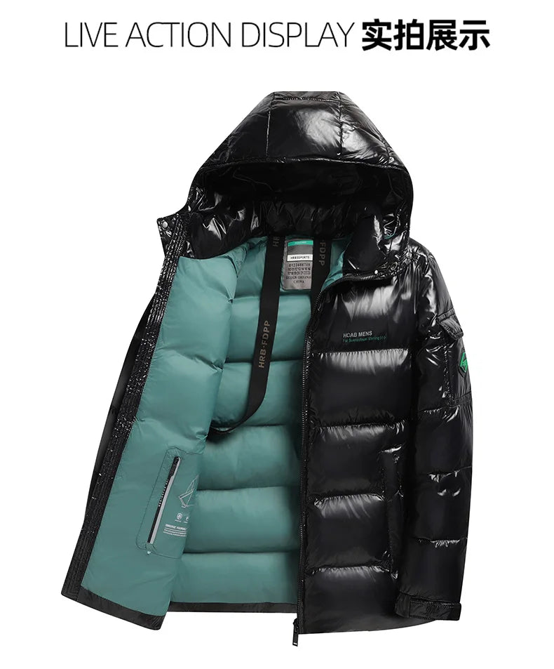 2024 Men's Winter Jackets men high quality fashion waterproof Warm Jacket Casual thicken Parkas Male Warm coat Male L-5XL