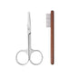 Pet Woodiness Facial Cleaning Comb Removes Tear Stains Eye-poop Comb Dog Hair Repair Scissors Cat Hair Comb Pet Clean Supplies