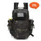 25L/50L Tactical Backpack Bag Hunting MOLLE Backpack GYM For Men EDC Outdoor Hiking Rucksack Witch 2 Bottle Holders