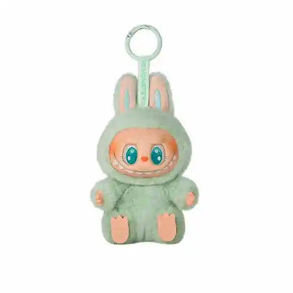 Genuine Spot Goods Pop Mart Labubu Heartbeat Macarons Vinyl Blind Box Plush V2 Toy For Kids Christmas Gift