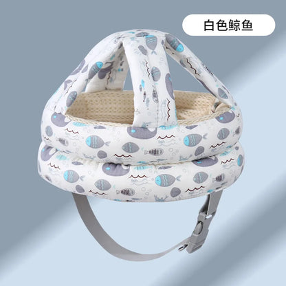 Baby Safety Helmet Head Protection Hat Toddler Anti-fall Pad Children Learn To Walk Crash Cap Adjustable Protective Headgear