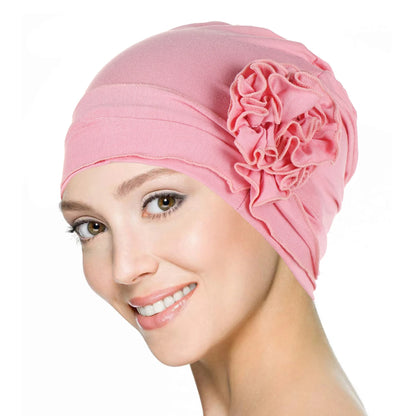 New Women Gold Silver Turban Hats Chemo Bandana Hijab Pleated Indian Cap Turbante Hat Ladies Hair Loss Headscarf Muslim Headwear