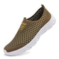 MAEDEF 2024 Men Sport Shoes Lightweight Breathable Slip on Male Casual Sneakers Anti-slip Men's Flats Soft Outdoor Walking Shoes