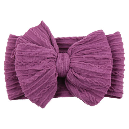 Cute Bowknot Baby Headband Turban Soft Elastic Baby Girls Hairband for Children Newborn Headwraps Headwear Kids Hair Accessories