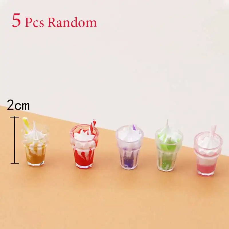 1/6 Miniatrue Dolls Food Mini Chocolate Cookies Boxs Potato Chips Model Toys Pretend Play for Bjd Dollhouse Scence Accessories