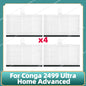 Fit For Conga 2499 Ultra Home Advanced Titanium / Atvel SmartGyro R80 Base Main Side Brush Filter Mop Cloth Dust Bag Parts