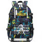 Ronaldo Print Student School Bag Children's Backpack Outdoor Travel Bag