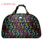 Large Capacity Handbag Travel Bag for Women Fashion Cartoon Luggage Bag Men Weekend Travel Bag Waterproof Shoulder Travel Duffle