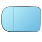 For BMW 7 Series E38 5 E39 1995 - 2003 Left Right Door Side Wing Mirror Glass Heated Blue Rear View Rearview Convex Exterior