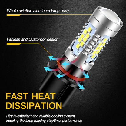 2pcs Xenon White P13W Canbus No Error LED Bulbs For Audi A4 B8 NonFL (2008-2012) Daytime Running Light DRL Lamp