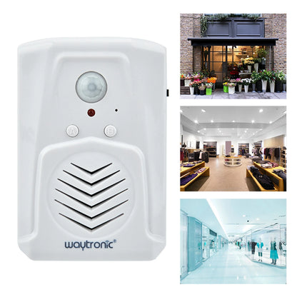 Doorbell Alarm MP3 Doorbell Sensor Doorbell USB/Battery Powered Motion Sensor Alarm MP3 Audio Player Infrared Induction Doorbell