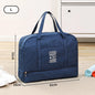 Fashion Folding Travel Bag Unisex Oxford Travel Weekend Overnight Bags Large Capacity Hand Luggage Tote Duffel Accessor Supplies