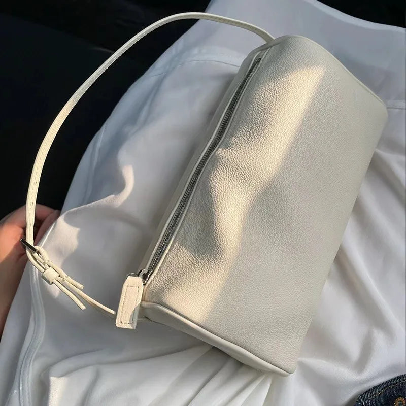 Kendall the same 90s correct version square shoulder armpit small bag pencil bag minimalist mini portable pen holder bag