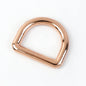 Meetee 10Pcs 10-38mm Metal Buckles For Bag Strap D Ring Clasp Belt Buckle Dog Collar Webbing Hook DIY Sewing Accessories G7-3
