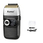 Kemei KM-2026 Men's Electric Shaver Professional Hair Clipper LCD Display Beard Trimmer Hair Trimmer Machine USB Shaver Male