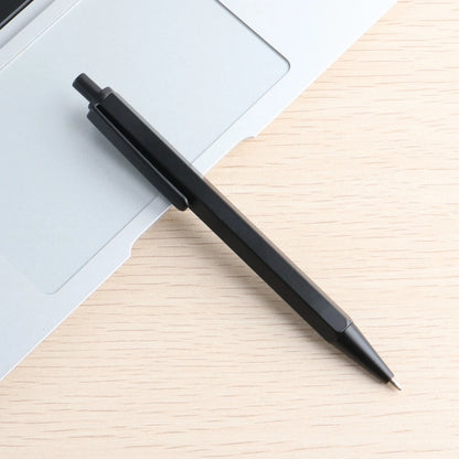 Metal Ballpoint Pens Automatic Ballpoint Pen Refill Black Blue Ink For School Office Stationery Supplies Writing 0.7mm