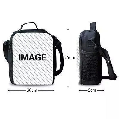 Marvel Super SpiderMan Child Insulated Large Capacity Bag for Boy Girl Student Outdoor Picnic Resuable Thermal Cooler Lunch Box