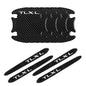 Car Door Handle Sticker Anti Collision Auto Exterior Accessories For Acura MDX RDX TSX TL ILX TLX NSX RL CDX RSX ZDX TLXL RLX
