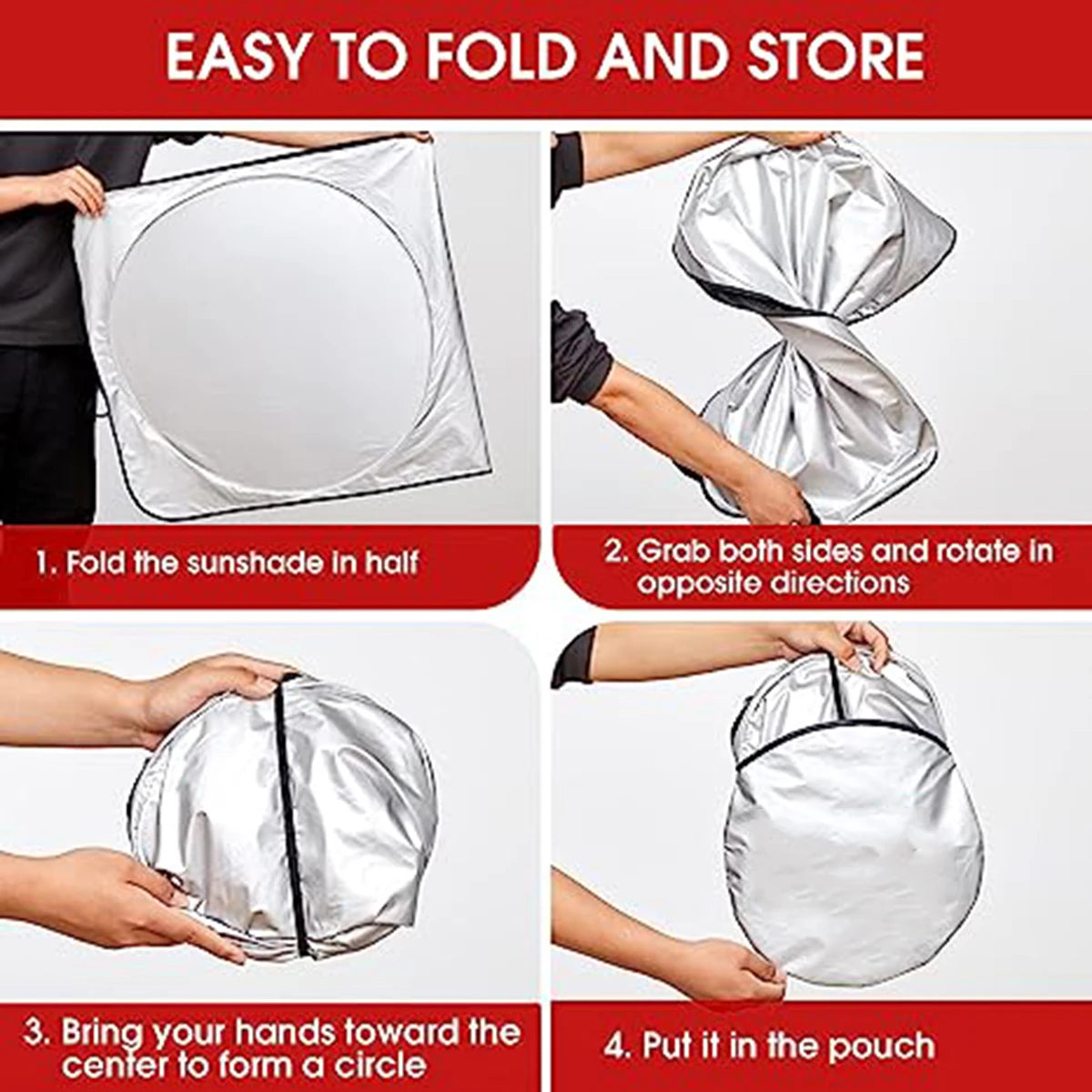 Car Windshield Cover Front Window Sun Visor Interior Protection Screen Shield Blocker Foldable Reflector