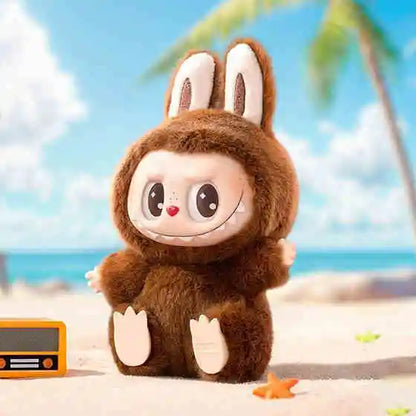 Genuine Spot Goods Pop Mart Labubu Heartbeat Macarons Vinyl Blind Box Plush V2 Toy For Kids Christmas Gift
