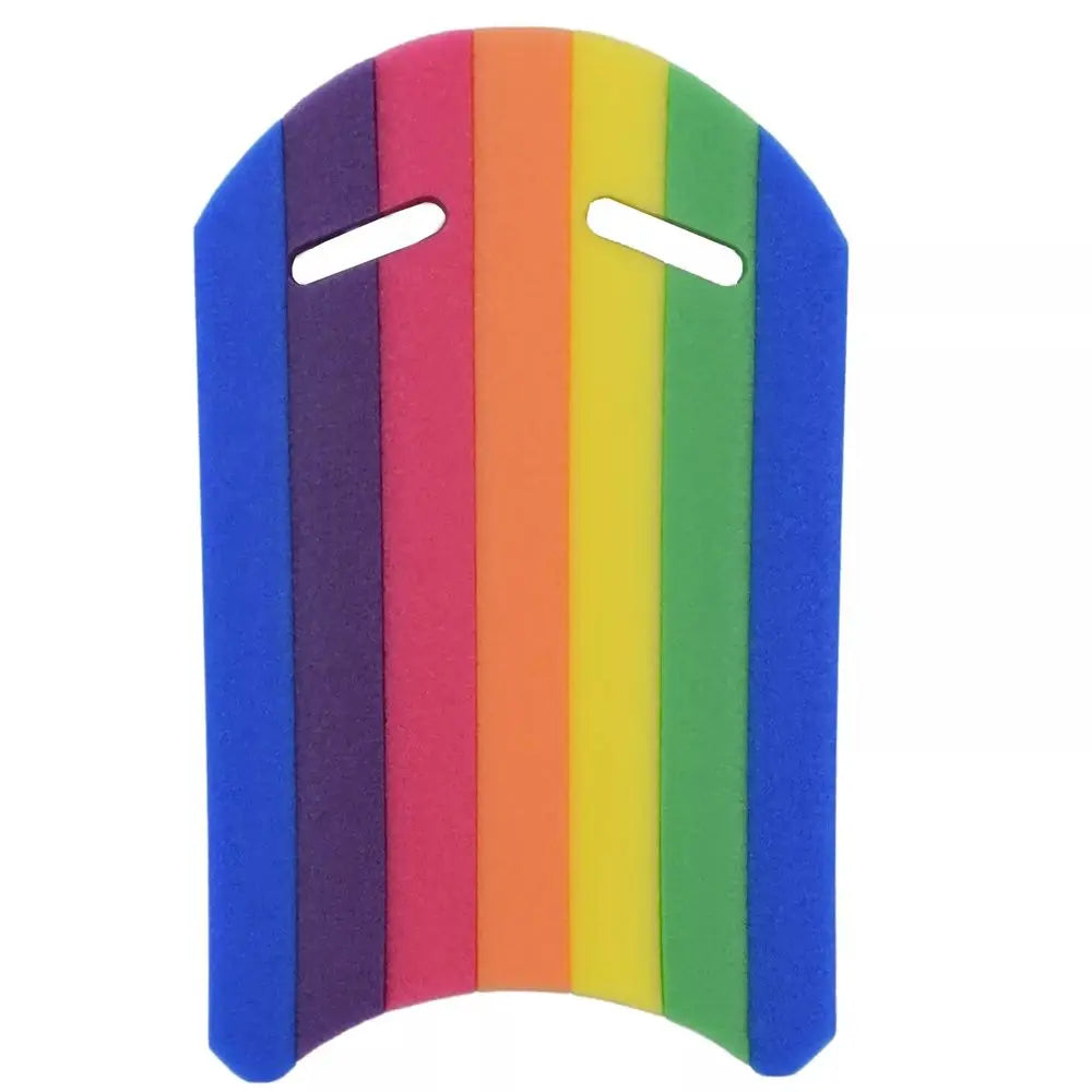 Pool Kids Adults Foam Board Swimming Training Aid Rainbow Float Board Swimming Kickboard Float Hand Board Float Kick Board DIY