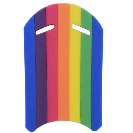 Pool Kids Adults Foam Board Swimming Training Aid Rainbow Float Board Swimming Kickboard Float Hand Board Float Kick Board DIY