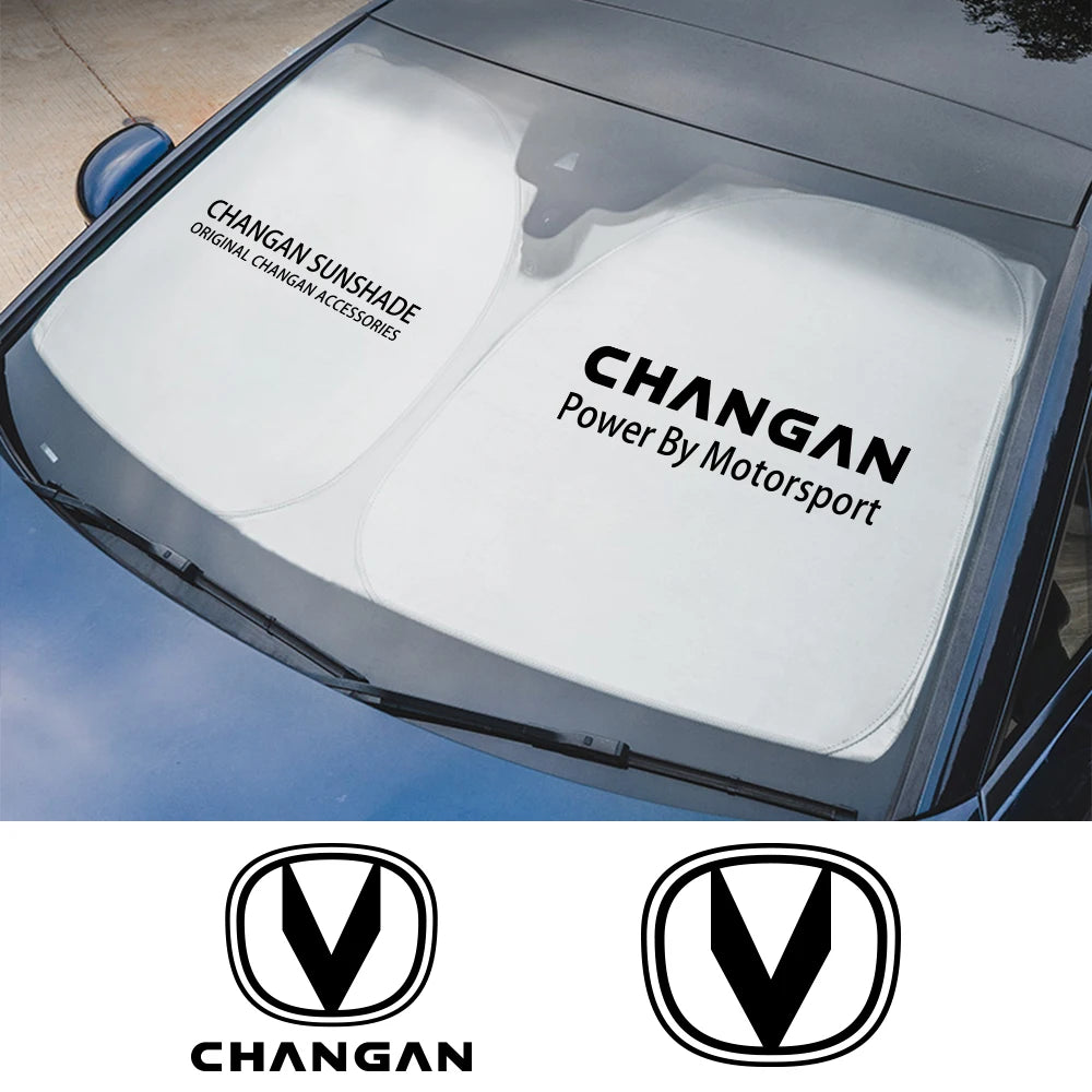 Flodable Car Windshield Sunshade Auto Accessories For Changan Cs95 CS35 2020 Cx70 Cs55 Cs75 Plus 2017 Filter Bunper CS15 Eado