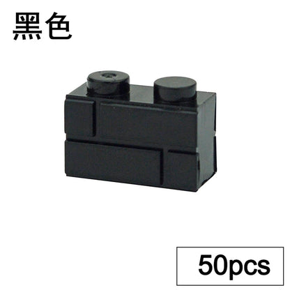 DIY Wall Bricks 1x4 1x3 1x2 Dots Thick Building Block Educational Creative House Contruction Toys Compatible With 15533 For Kids