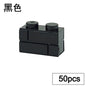 DIY Wall Bricks 1x4 1x3 1x2 Dots Thick Building Block Educational Creative House Contruction Toys Compatible With 15533 For Kids