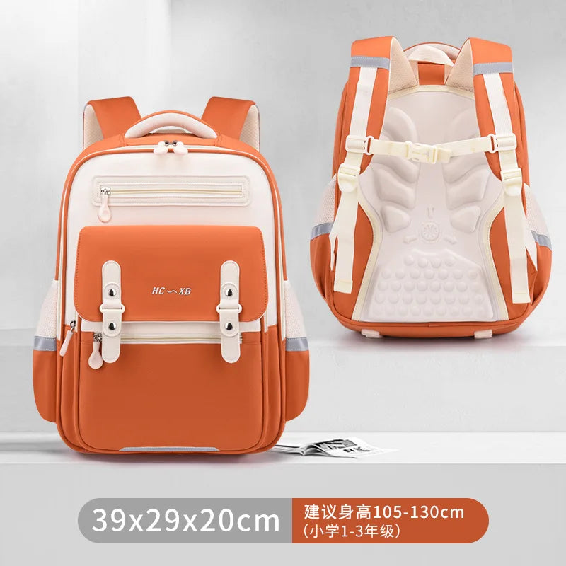 waterproof Children School Bags Girls boys Primary school backpack Orthopedic Backpack schoolbag kids book bag Mochila Infantil
