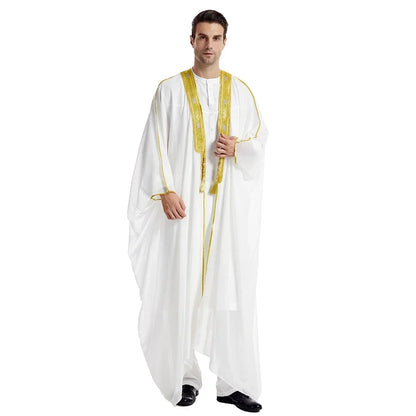 Ramadan Abayas For Prayer Clothes Men Kebaya Open Muslim Kimono Abaya Turkey Arabic Islam Djellaba Homme Robe Musulmane Hombre