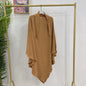 Long Khimar Overhead Hijab Scarf One Piece Amira Prayer Garment Kaftan Eid Ramadan Turkey Dubai Islamic Burqa Headdress Clothing