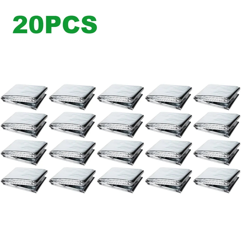 20-1PCS Silver Mylar Reflective Films for Grow Foil Tent Room 210x120cm Garden Greenhouse Farming Increase Plant Growth Film